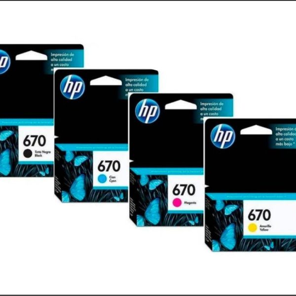 Cartucho HP 670 Original