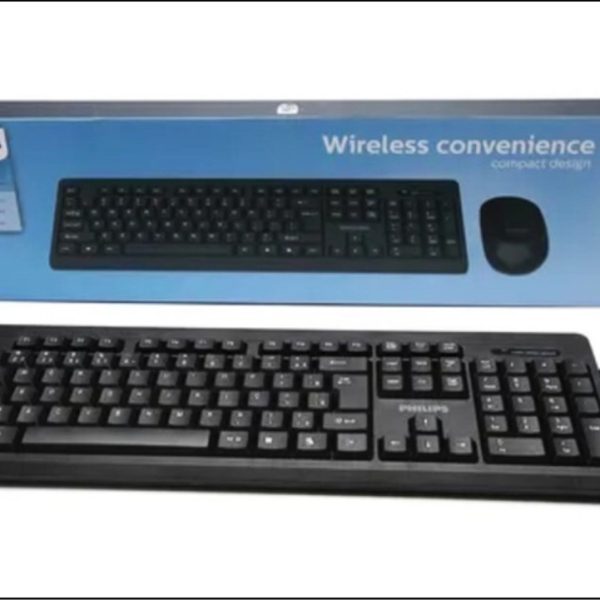 Teclado   Mouse inalámbrico Philips