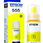 botella epson 555 amarillo